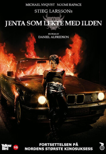 Jenta Som Lekte Med Ilden DVD