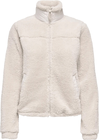 Only Play Onpamy Fluf Hn Fz Ls Jck Noos Beige XS