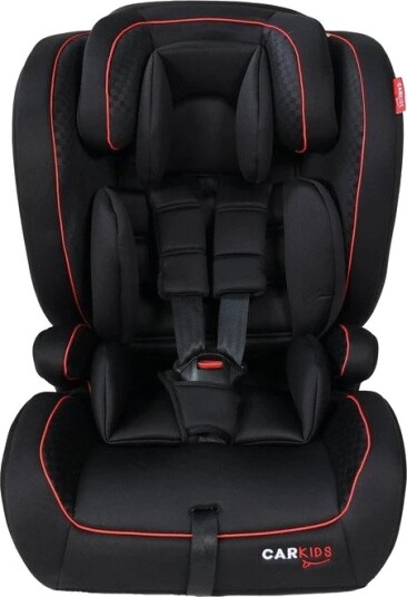 Carkids Luca Bilsete I-Size 76-150cm Svart/Rød