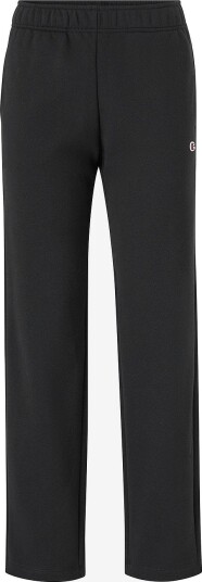 Champion Sweatpants Straight Hem Svart