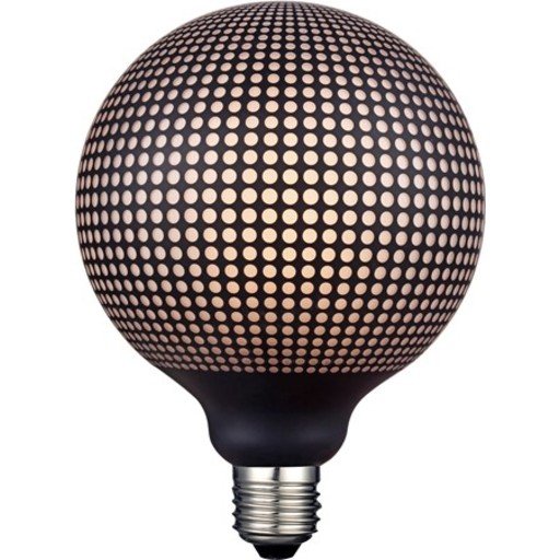 Halo Design Colors Dots Print Globe lyspære