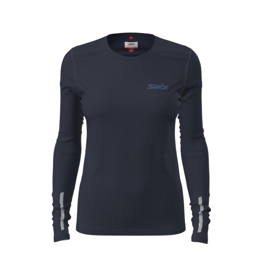 Swix Pace Nts Long Sleeve Baselayer Top W 75100 Dark navy XL Swix Pace Nts Long Sleeve Baselayer Top W 75100 Dark navy XL