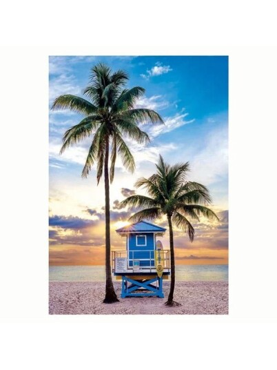Clementoni Jigsaw Puzzle Artworks Caf Terrace at Night 500 pcs. Gulv