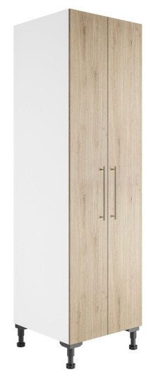 Alterna Vaskerom: Høyskap 40-60cm M/rengjøringsinnredning Eik / 60cm Alterna Vaskerom: Høyskap 40-60cm M/rengjøringsinnredning Eik / 60cm