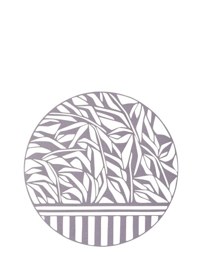 Studio About Papercut, A5, Geometric, Circle - Purple - Ø 21 cm