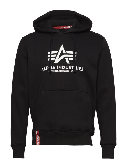 Alpha Industries Basic Hoodie Bl   Black   XXL