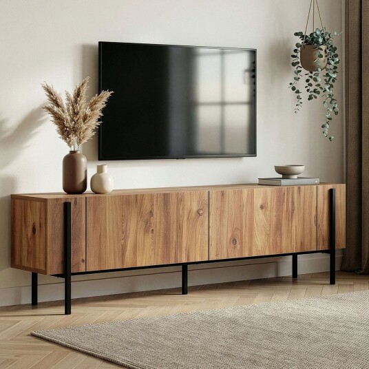 Homitis Tv Stand Nexus Brun Homitis Tv Stand Nexus Brun