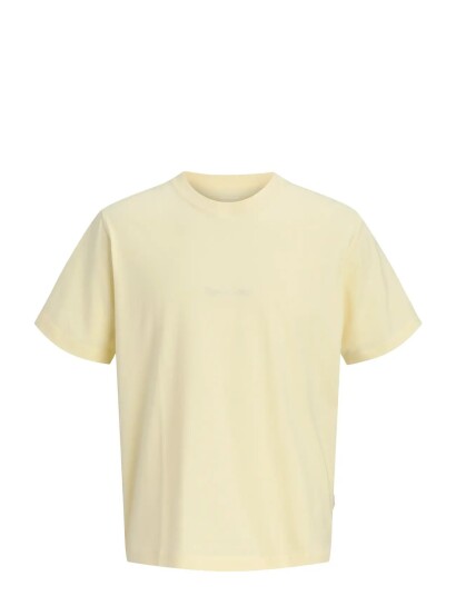 Jack & Jones Jornorrebro Emb Tee Ss Cn Noos Mni Yellow 122