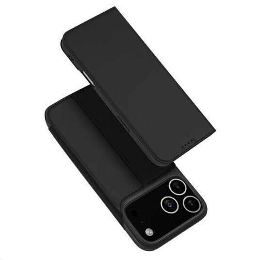 Dux Ducis Skin Pro Flip-deksel for iPhone 17 Pro Max - Svart