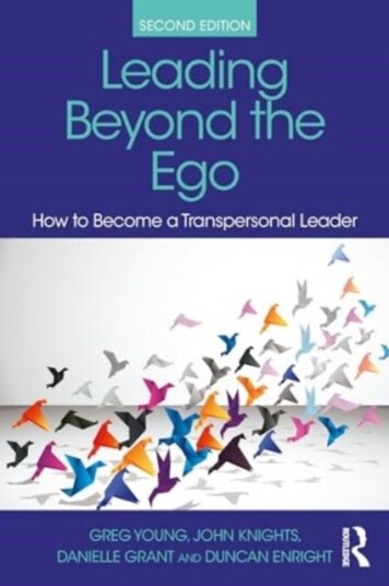 Leading Beyond the Ego 2nd Edition