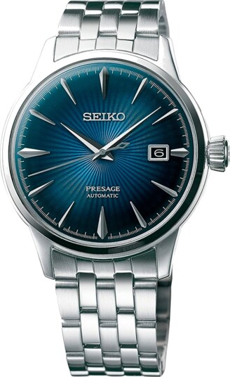 Seiko, Presage Cocktail Time Automatic herreklokke med stållenke Seiko, Presage Cocktail Time Automatic herreklokke med stållenke