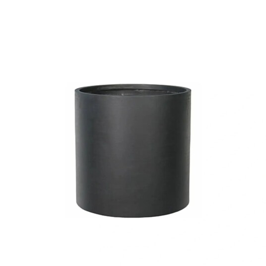 Homefactory RO Fiber pot Black 301006