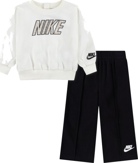 Nike Joggedress Black Nike 18 md Joggedress Hvit Svart
