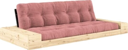 Karup Design Base Sovesofa Med Sideboks Svart Natt/516 Rosa