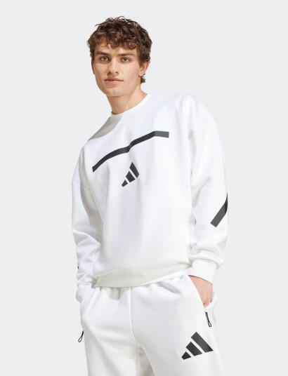 adidas Sportswear M Z.n.e. Crw - White - XS adidas Sportswear M Z.n.e. Crw - White - XS