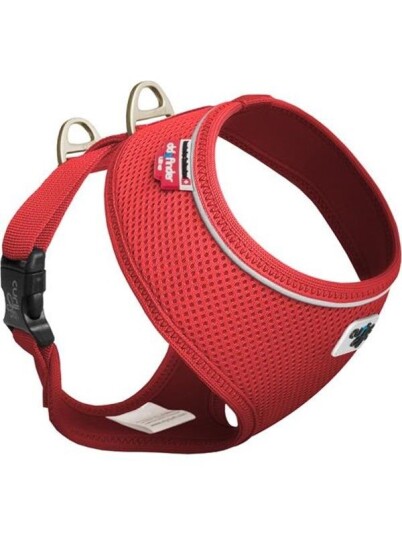 Curli Basic harness Air-Mesh red S