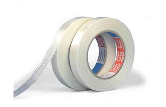 Tesa 4574 Båndtape transparent, armert på langs transparent, 50 m x 25 mm, Maskintilbehør & forbruk