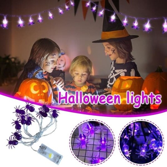 Halloween LED-Lysslynge A