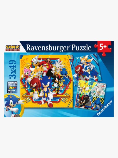 Puslespill 3X49 Sonic Core Ravensburger Puslespill 3X49 Sonic Core Ravensburger