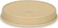 Drikkelåg Pap Ø80xh16mm Til Kaffebæger Natur Verive,20 Ps X 50 Stk/Krt