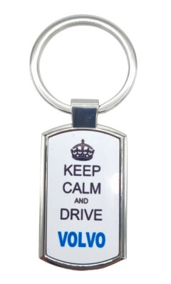 Volvo - Nøkkelring Keep calm and drive Volvo Volvo - Nøkkelring Keep calm and drive Volvo
