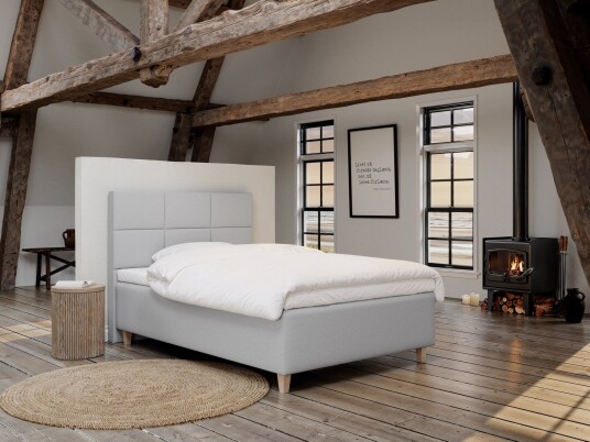 Nordic Dream Freja Nordlys 120x200 Lysegrå