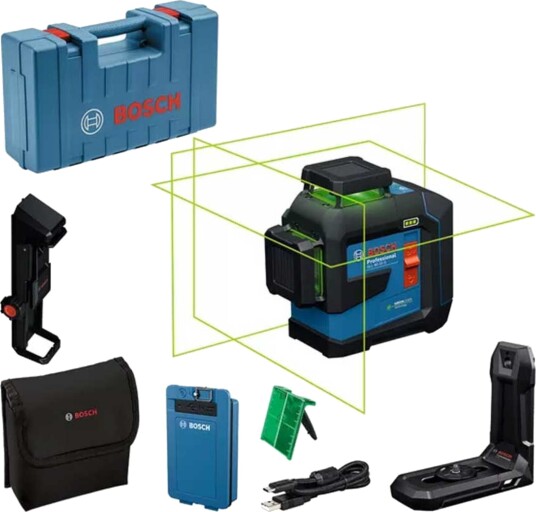 Bosch GLL 80 33 G Li Linjelaser Grønn Bosch GLL 80 33 G Li Linjelaser Grønn