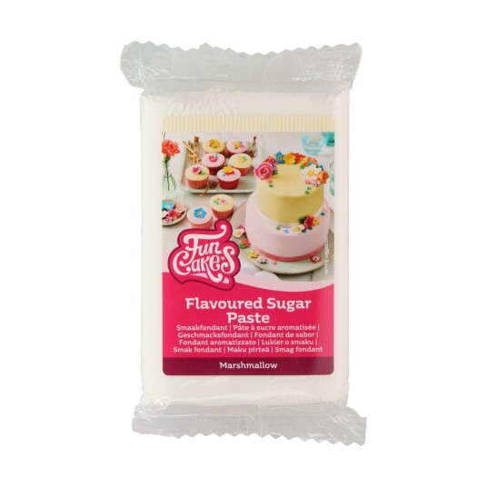 Hvit Fondant Marshmallow Fra Funcakes 250g