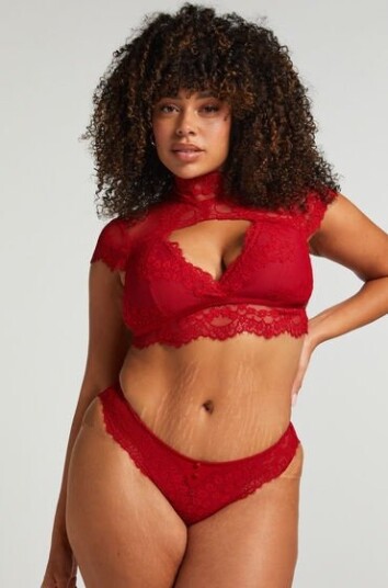 Hunkemöller Brasiliansk truse Daisy Rød