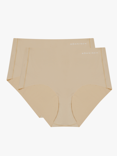 Röhnisch Active 2-pack Hipster Beige S Röhnisch Active 2-pack Hipster Beige S