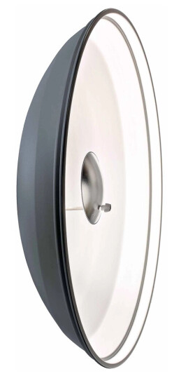 Elinchrom White Beauty Dish 70cm 82° Metall Reflektor Maxi Soft. Hvit innside