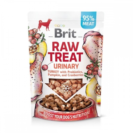 Brit Care Raw Treat Dog Urinary Turkey 40 G
