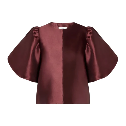 By Malina Bluse Cleo Blouse Rød By Malina Bluse Cleo Blouse Rød