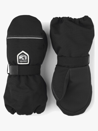 Hestra Vintervotter Barn Wool Terry Svart 100% Polyamid Vanntett
