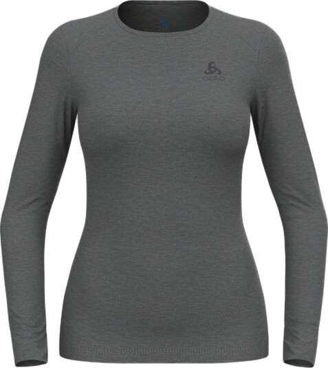 Odlo Women's Active Warm ECO Baselayer Shirt Odlo Steel Grey Melange S