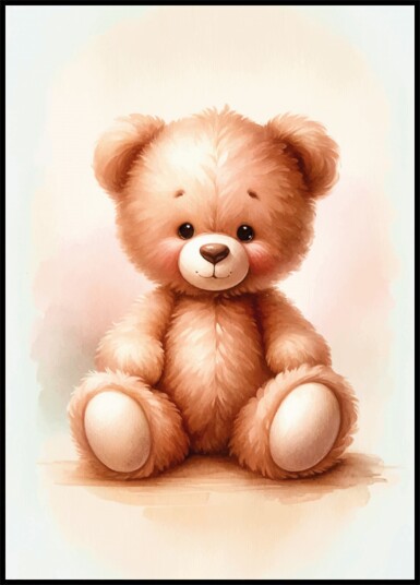 Sweet Cuddly Teddy Bear Plakat / 70x100