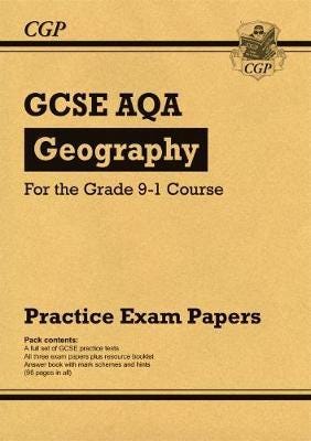 Gcse Geography Aqa Practice Papers Av Cgp Books