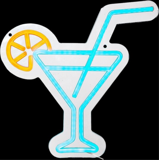 Star Trading LED lampe Plexy   cocktailglass
