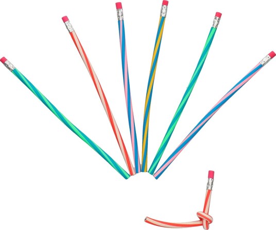 Topwrite Fleksibel Blyant 18,5 cm, 7-Pk