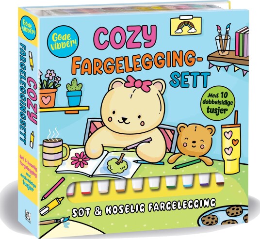 Cosy fargeleggingsett Cosy fargeleggingsett