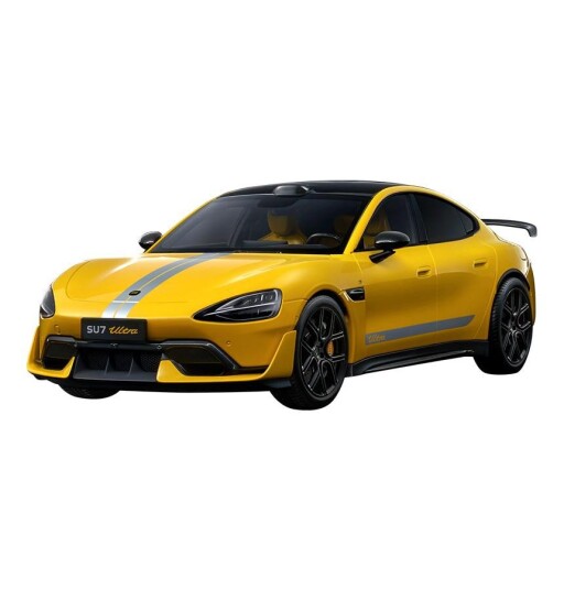 Xiaomi SU7 Ultra Modellbil Diecast 1:18 Gul