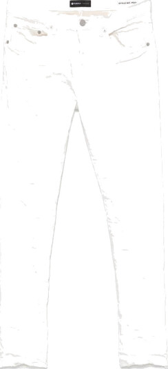 Purple Brand Herre Jeans Hvit W36, Purple Brand Herre Jeans Hvit W36,