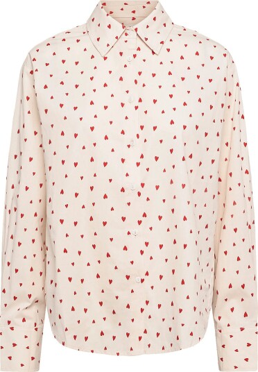 Lollys Laundry Bleekerll Shirt Ls   RED   M