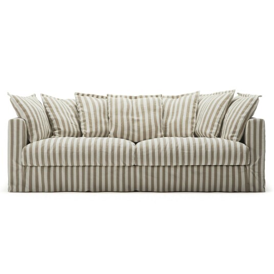 Decotique Le Grand Air 3 Seter Sofa Lin Gentle Ribbon