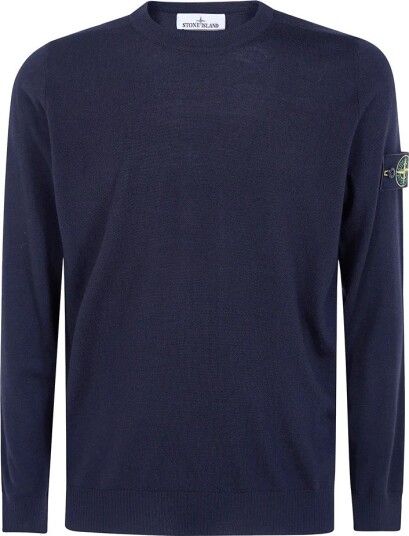 Stone Island Herre Strikkevarer Blå M,