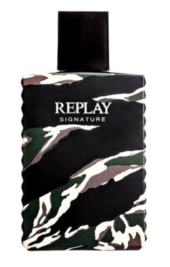 Replay Signature Parfyme for Mann 30 ml - Innovativ Duft med Motekolleksjon Inspirert Design