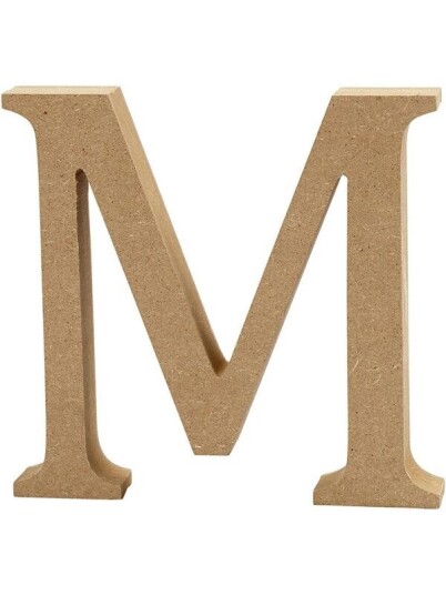 Creativ Company Letter M MDF 13cm 1pc.