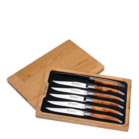 Laguiole Biffkniv 6 stk entre Laguiole Biffkniv 6 stk entre