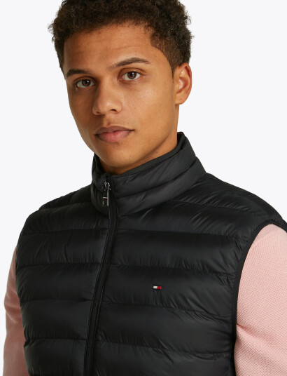Tommy Hilfiger Core Packable Recycled Vest   Black   XXL