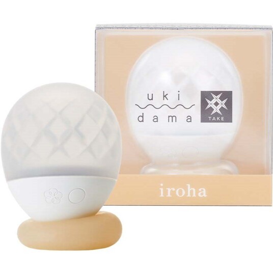 Tenga Iroha by Ukidama Take Massager - Hvit Tenga Iroha by Ukidama Take Massager - Hvit